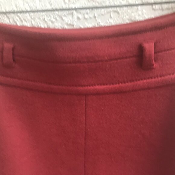 MISSONI SKIRT SZ 6 SZ 42   RUST WOOL  Blend $375 NWT - Picture 10 of 14